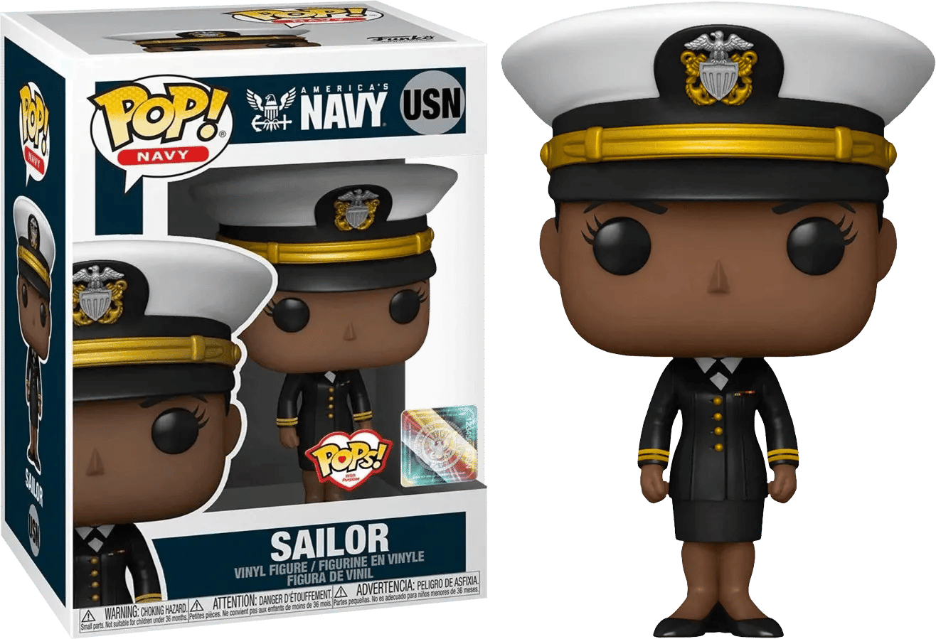Funko US Military: Navy - Female African American Pop! Vinyl