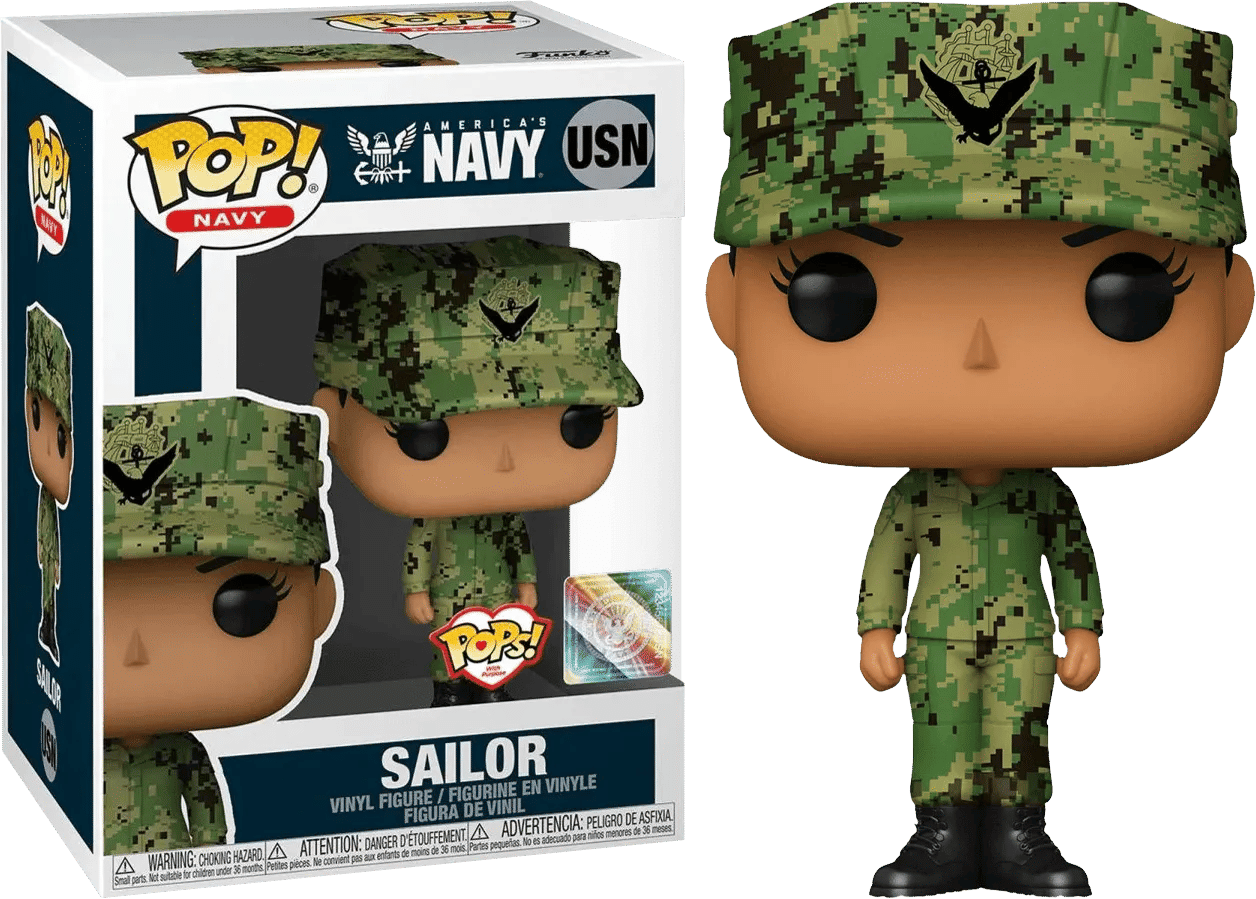 Funko US Military: Navy - Female Hispanic Pop! Vinyl