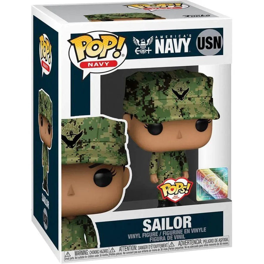 Funko US Military: Navy - Female Hispanic Pop! Vinyl