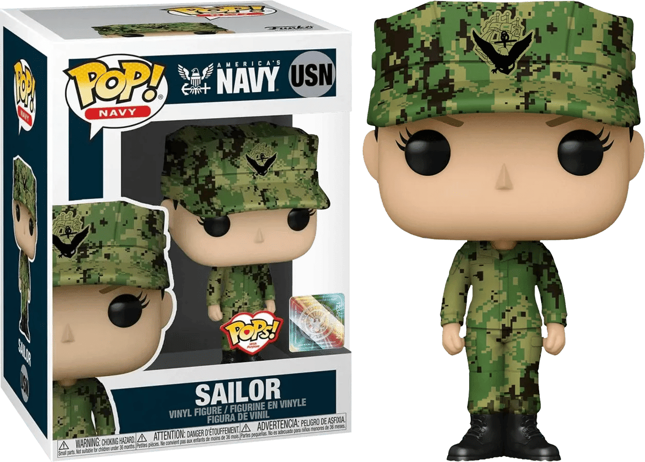Funko US Military: Navy - Female Caucasian Pop! Vinyl