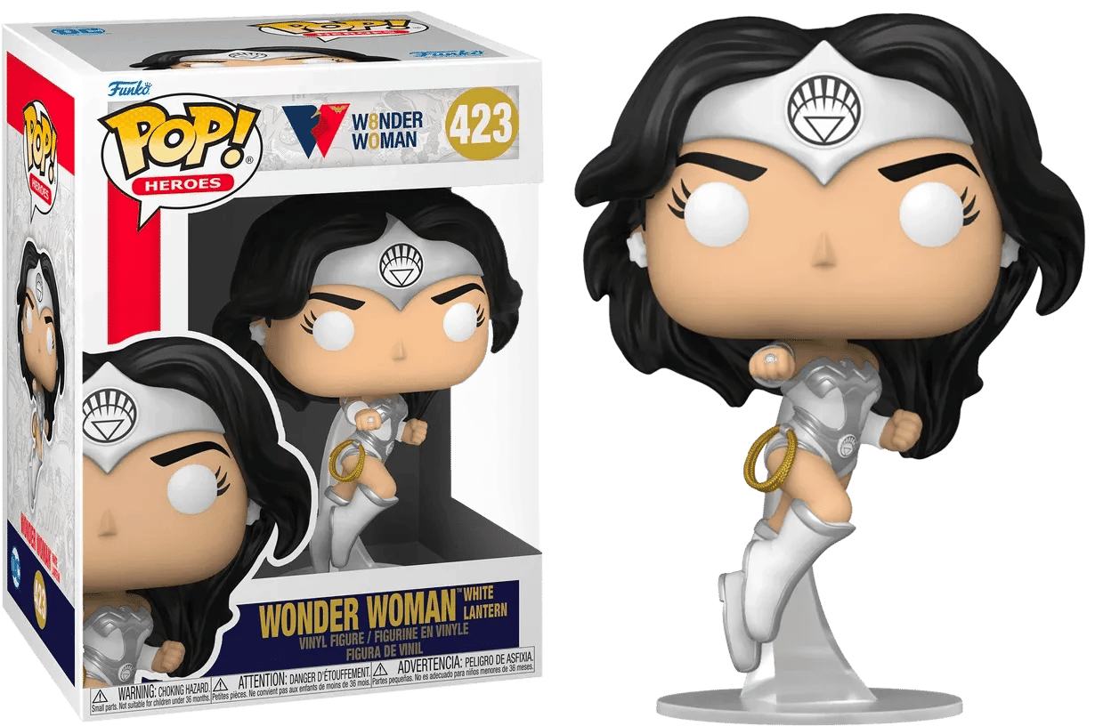 Funko Wonder Woman - Wonder Woman White Lantern 80th Anniversary Pop! Vinyl