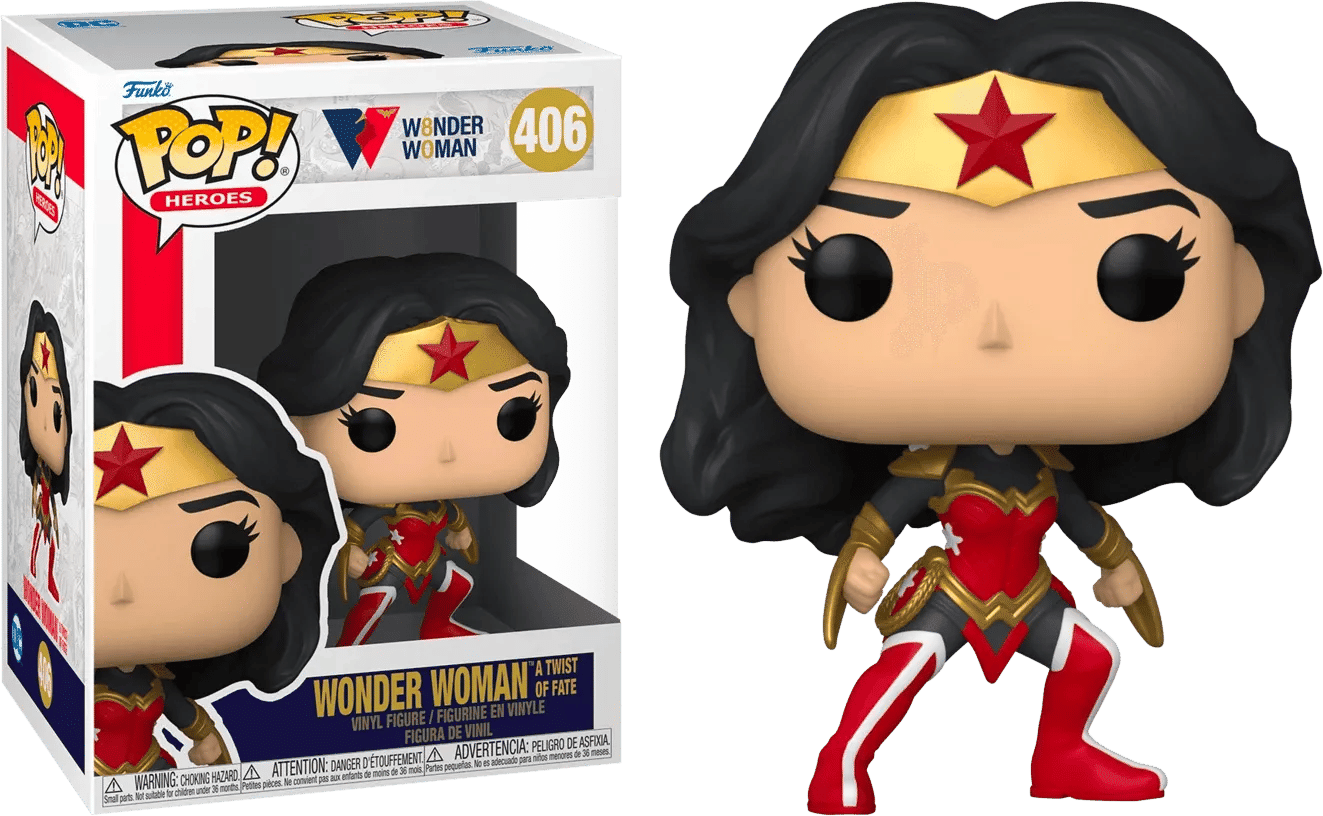 Funko Wonder Woman - A Twist of Fate 80th Anniversary Pop! Vinyl