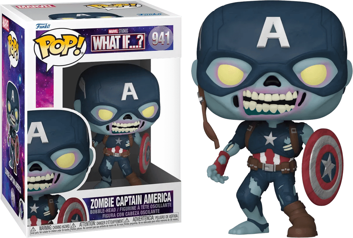 Funko What If - Zombie Captain America Pop! Vinyl