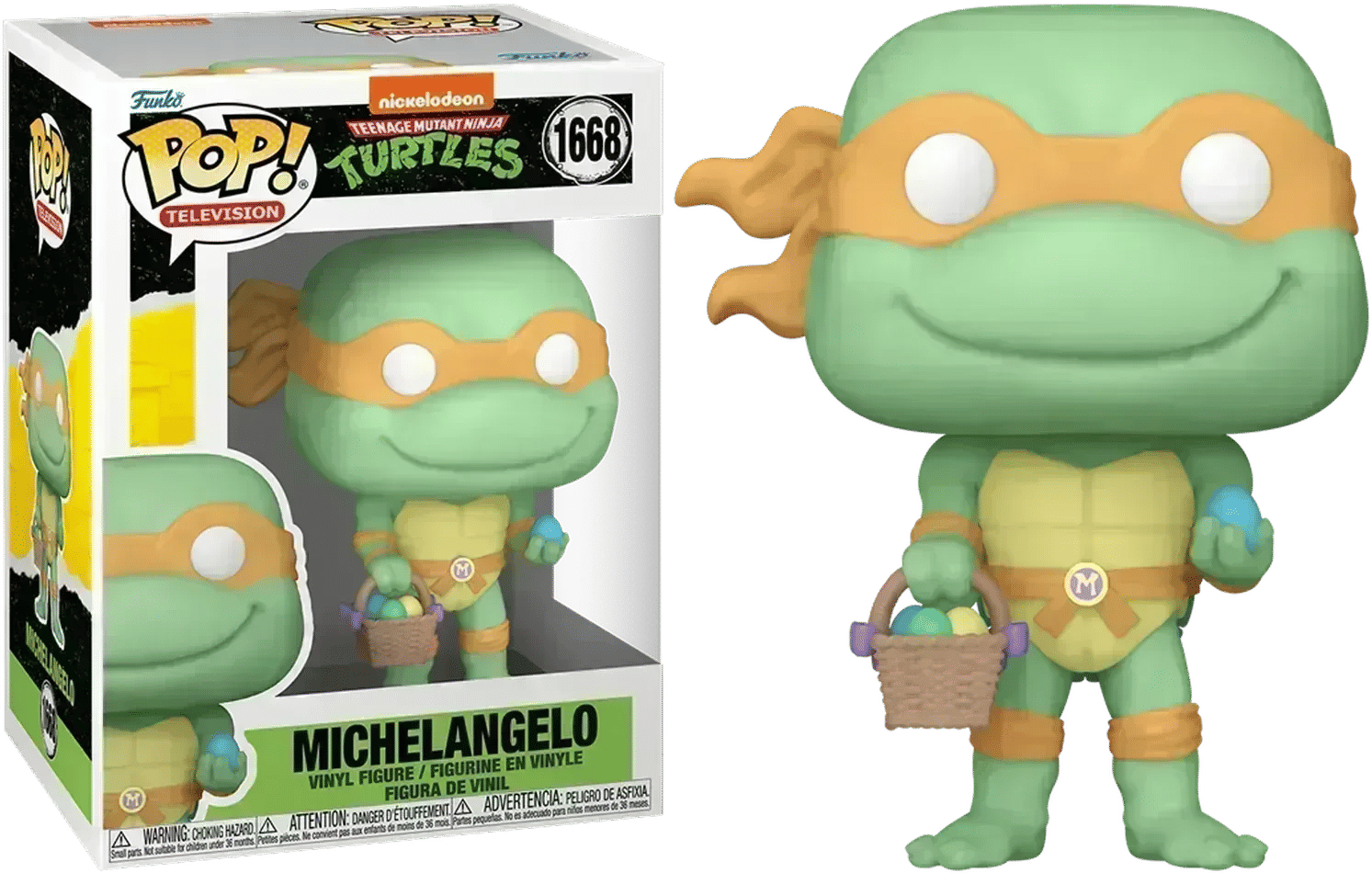 Funko Teenage Mutant Ninja Turtles - Michelangelo Easter Pop! Vinyl
