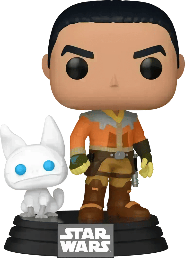 Funko Star Wars: Rebels - Ezra with Loth - Cat US Exclusive Pop! Vinyl [RS]