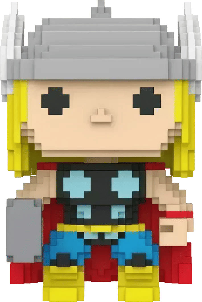Funko Marvel: 8 - Bit - Thor 8 - Bit US Exclusive Pop! Vinyl [RS]