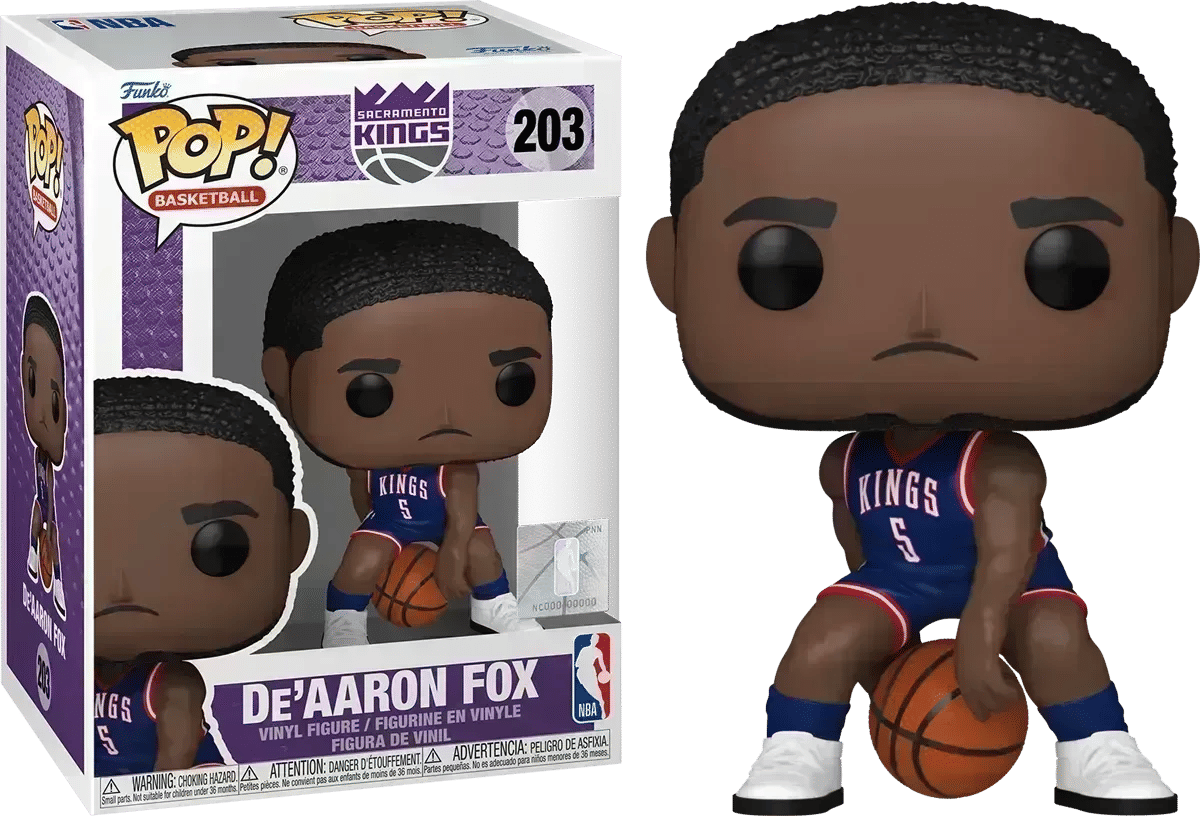 Funko NBA: Kings - De'Aaron Fox (City Edition 2024) Pop! Vinyl