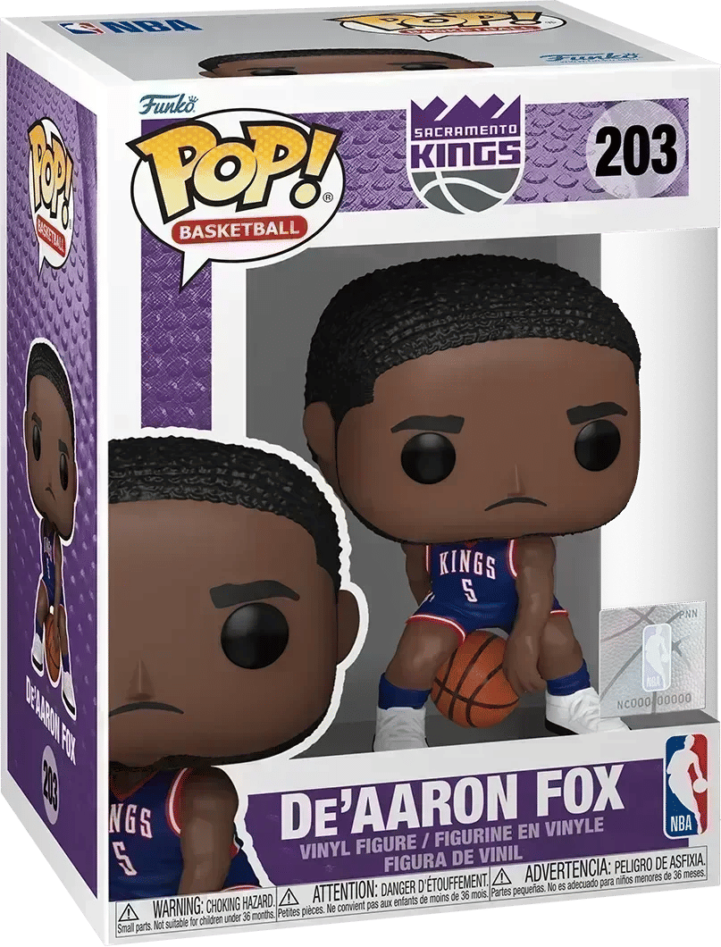 Funko NBA: Kings - De'Aaron Fox (City Edition 2024) Pop! Vinyl