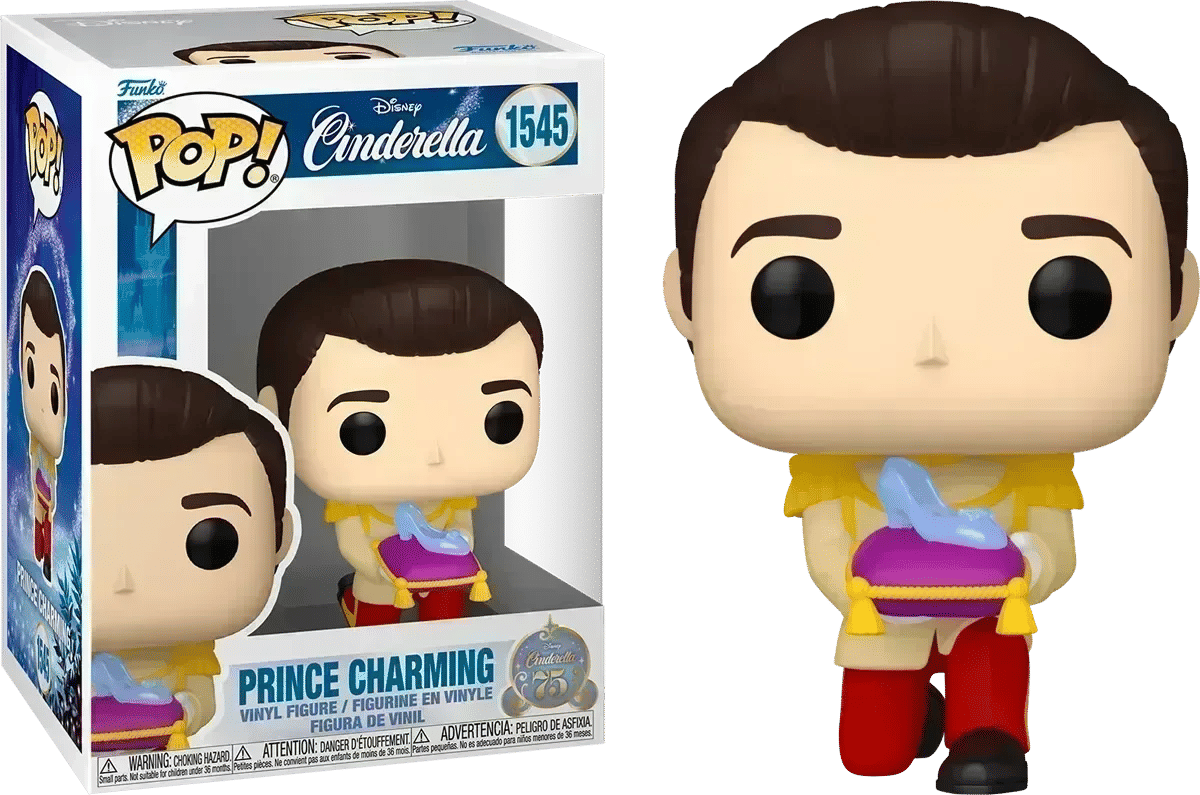 Funko Cinderella (1950): 75th Anniversary - Prince Charming Pop! Vinyl