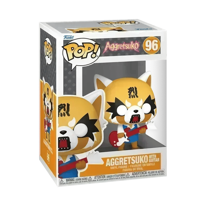 Funko Aggretsuko - Aggretsuko with Guitar Pop! Vinyl