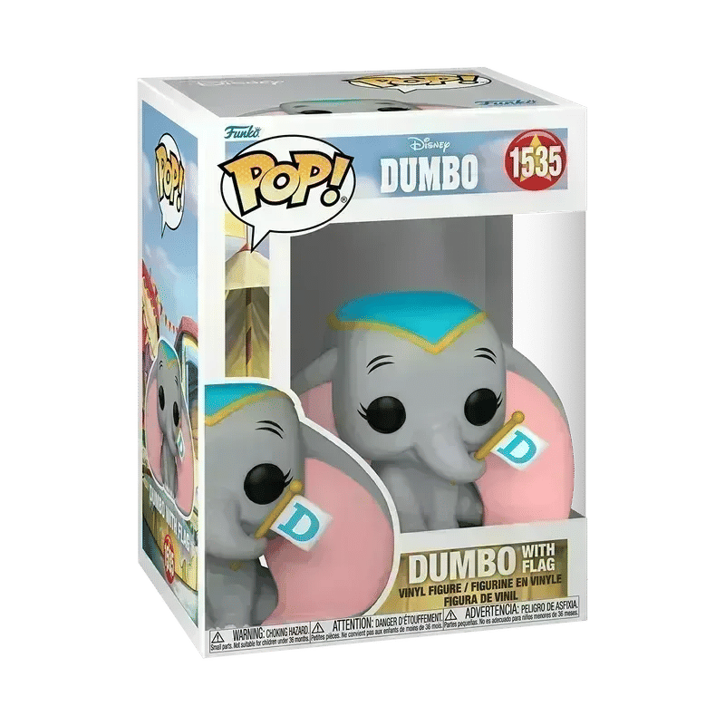 Funko Dumbo (1941) - Dumbo with Flag Pop! Vinyl