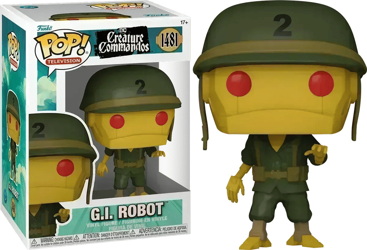 Funko DC: Creature Commandos - G.I. Robot Pop! Vinyl