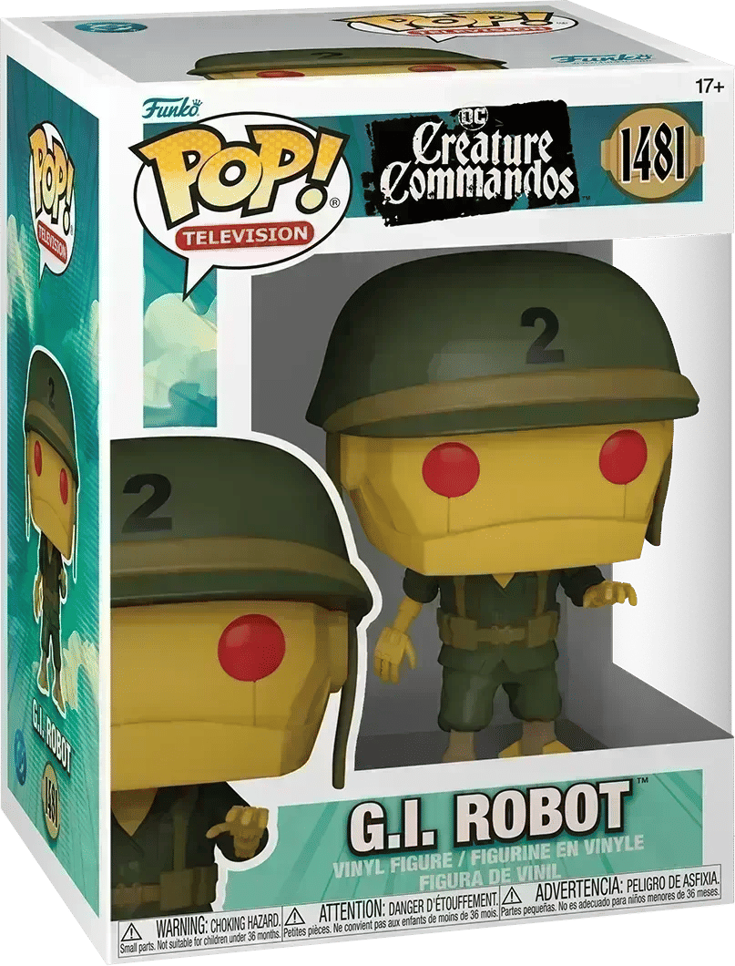 Funko DC: Creature Commandos - G.I. Robot Pop! Vinyl