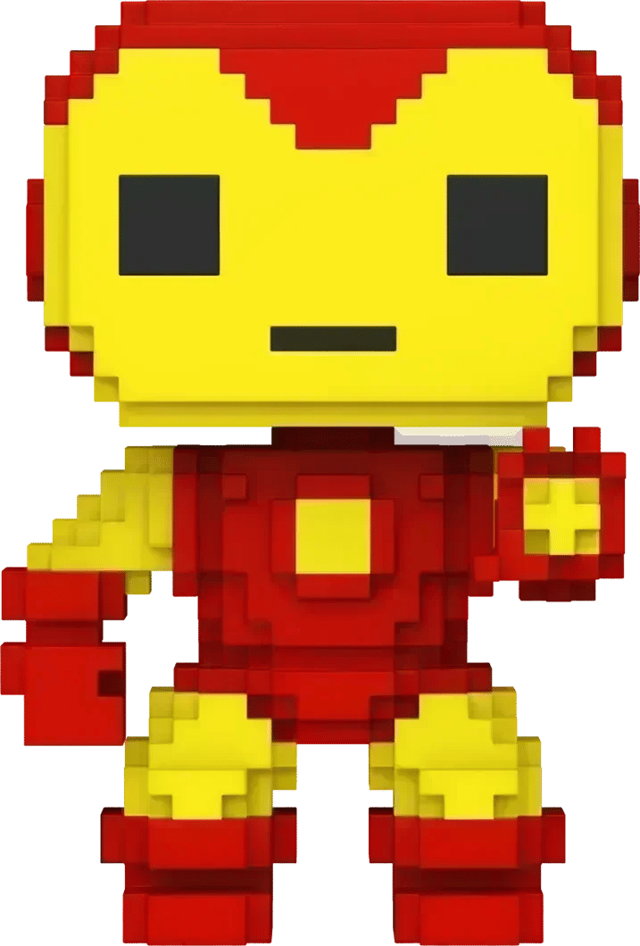 Funko Marvel: 8 - Bit - Iron Man 8 - Bit Pop! Vinyl [RS]