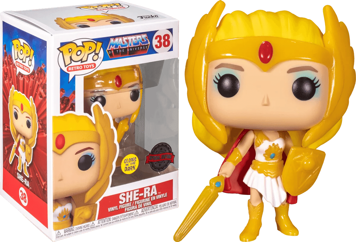 Funko Masters of the Universe - She - Ra Classic Glow US Exclusive Pop! Vinyl