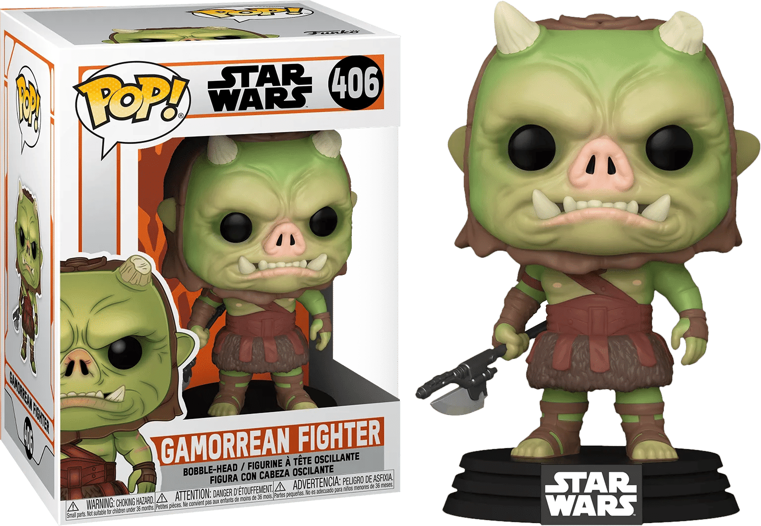 Funko Star Wars: The Mandalorian - Gamorean Fighter Pop! Vinyl