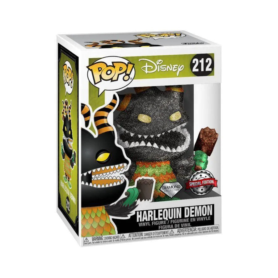 Funko The Nightmare Before Christmas - Harlequin Demon Diamond Glitter Pop! Vinyl