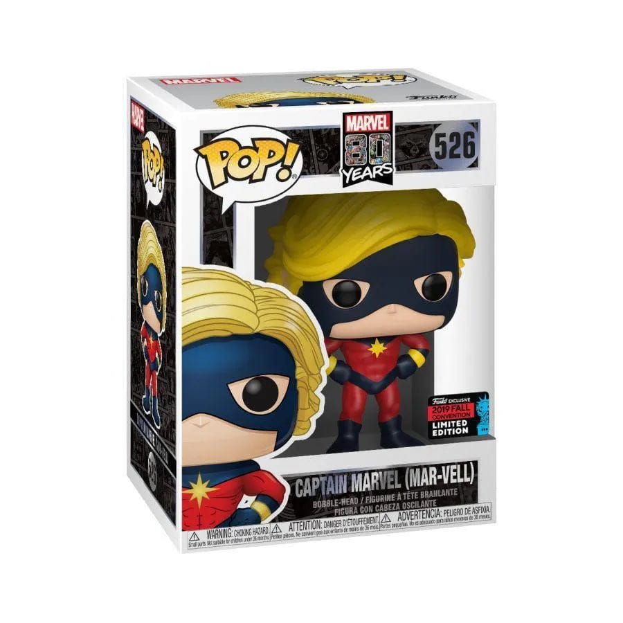 Funko Marvel - Mar - Vell 1st Appearance 80th Anniversary NYCC 2019 US Exclusive Pop! Vinyl