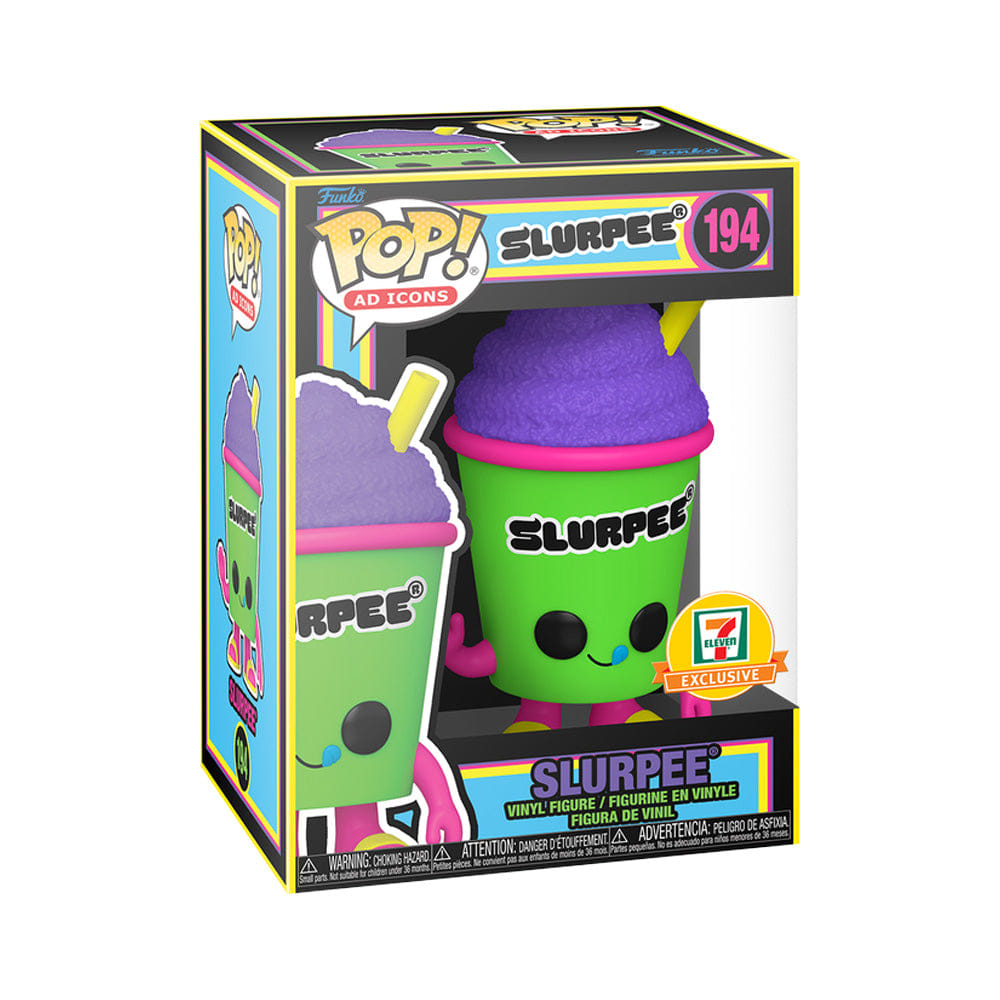 Funko Ad Icons Pop! Vinyl Figure 7 - 11 Grape Slurpee (Blacklight | Purple) [194]