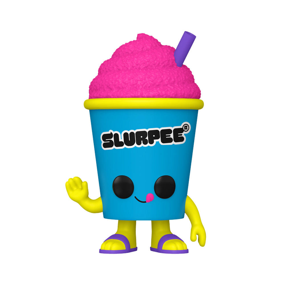 Funko Ad Icons Pop! Vinyl Figure 7 - 11 Strawberry Slurpee (Blacklight | Pink) [193]