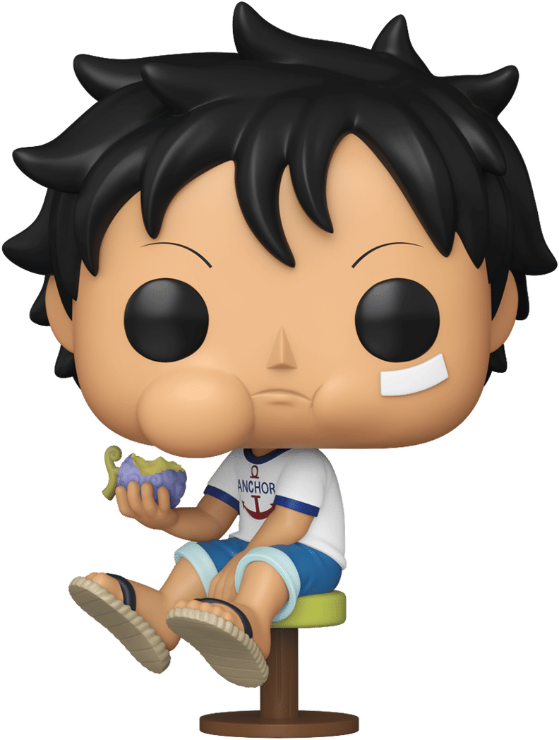 Funko One Piece – Young Luffy with Devil Fruit Exclusive Pop! Vinyl [RS]