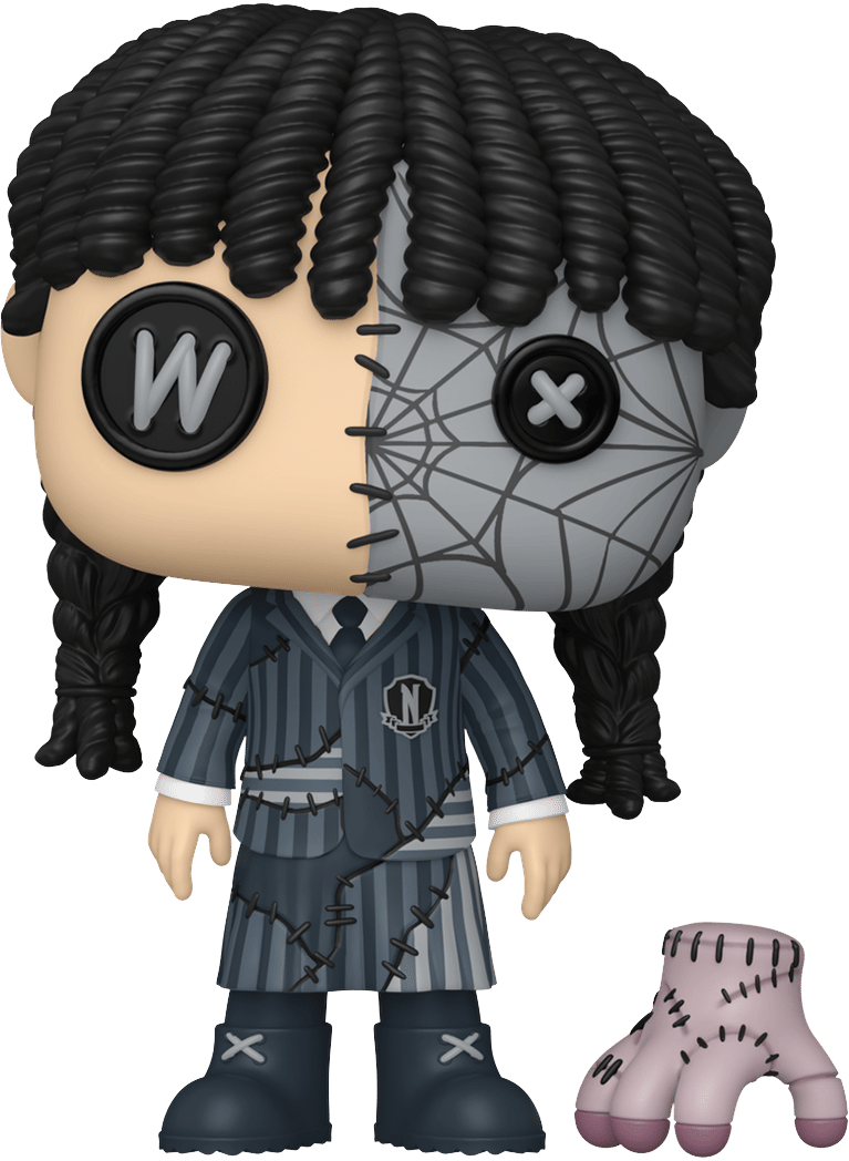 Funko Wednesday (TV) – Wednesday & Thing Patchwork Pop! Vinyl