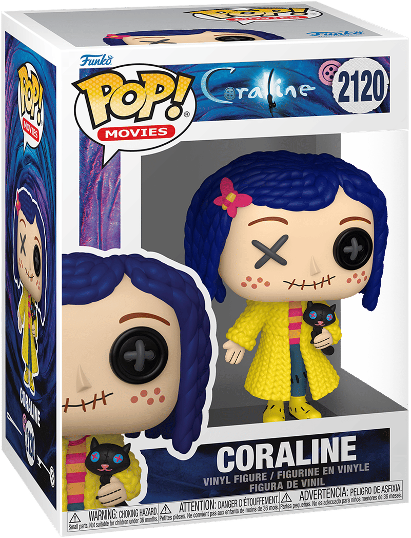 Funko Coraline – Coraline Patchwork Pop! Vinyl