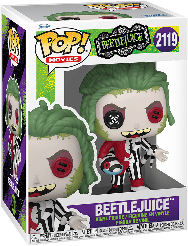 Funko Beetlejuice – Beetlejuice Patchwork Pop! Vinyl