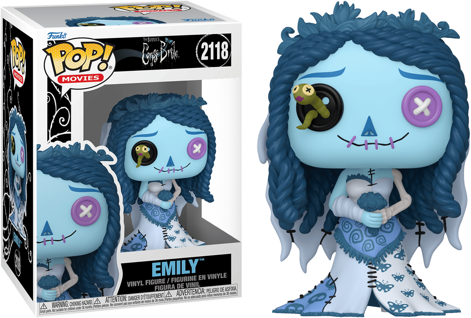 Funko Corpse Bride – Emily Patchwork Pop! Vinyl