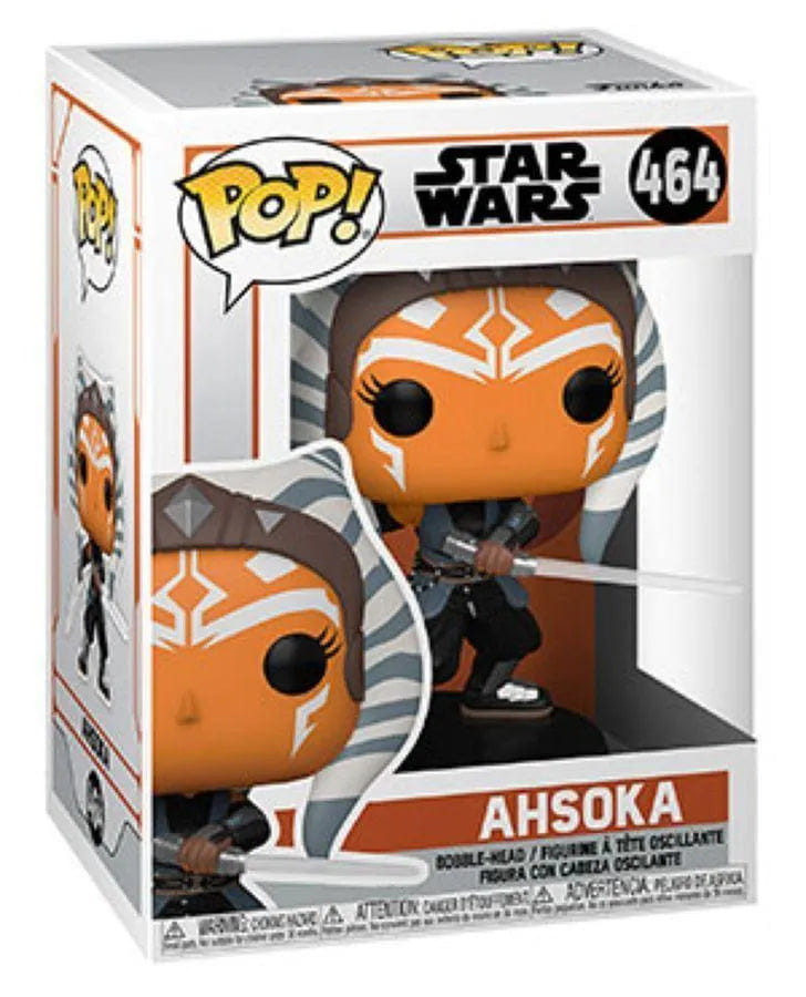 Funko Star Wars: The Mandalorian - Ahsoka with Lightsabers Pop! Vinyl