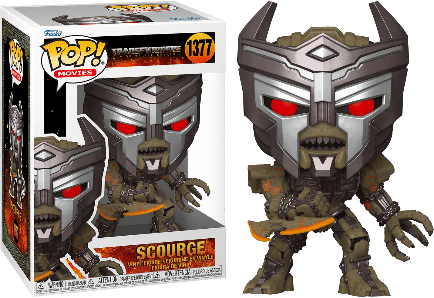 Funko Transformers: Rise of the Beasts - Scourge Pop! Vinyl