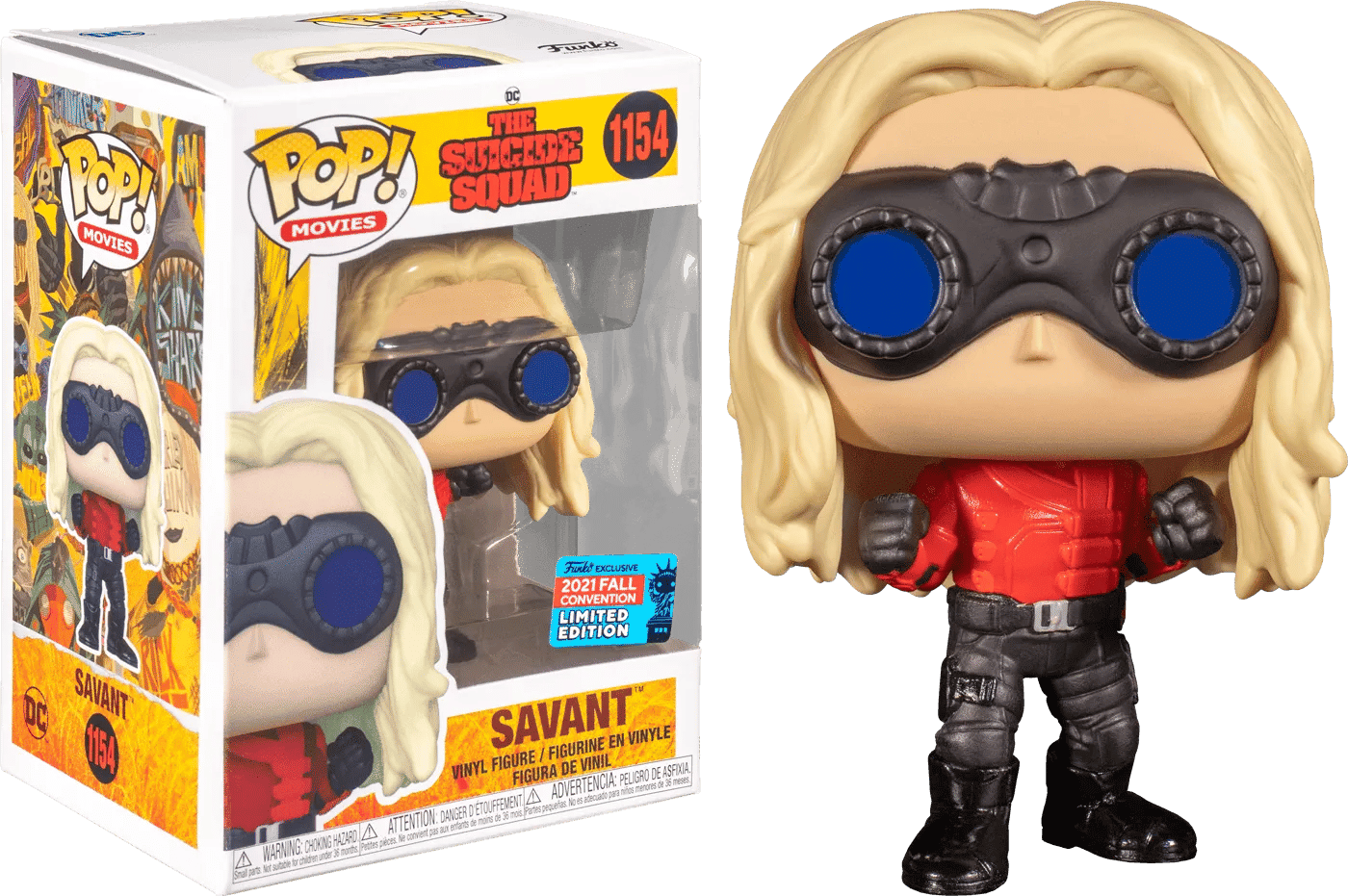 Funko The Suicide Squad - Savant NYCC 2021 US Exclusive Pop! Vinyl - Less Than Perfect