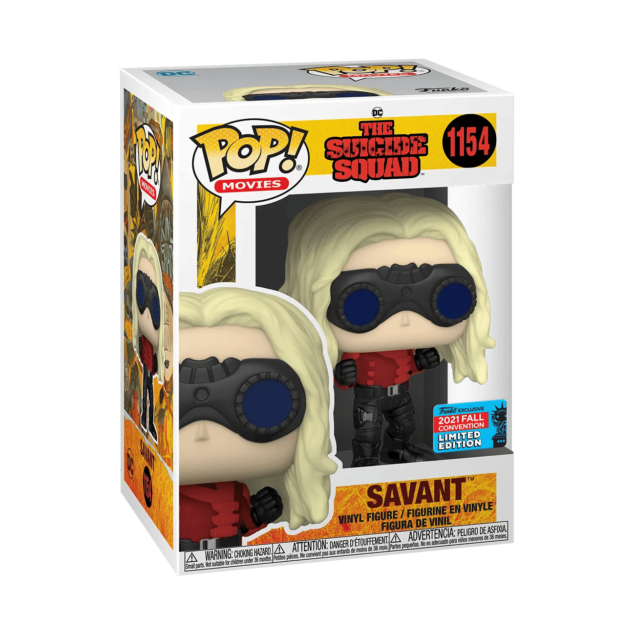 Funko The Suicide Squad - Savant NYCC 2021 US Exclusive Pop! Vinyl - Less Than Perfect