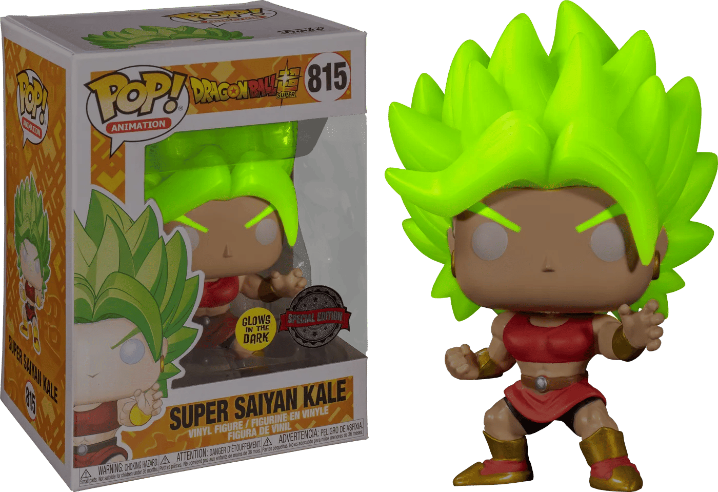 Funko Dragon Ball Super - Super Saiyan Kale Glow US Exclusive Pop! Vinyl - Less Than Perfect