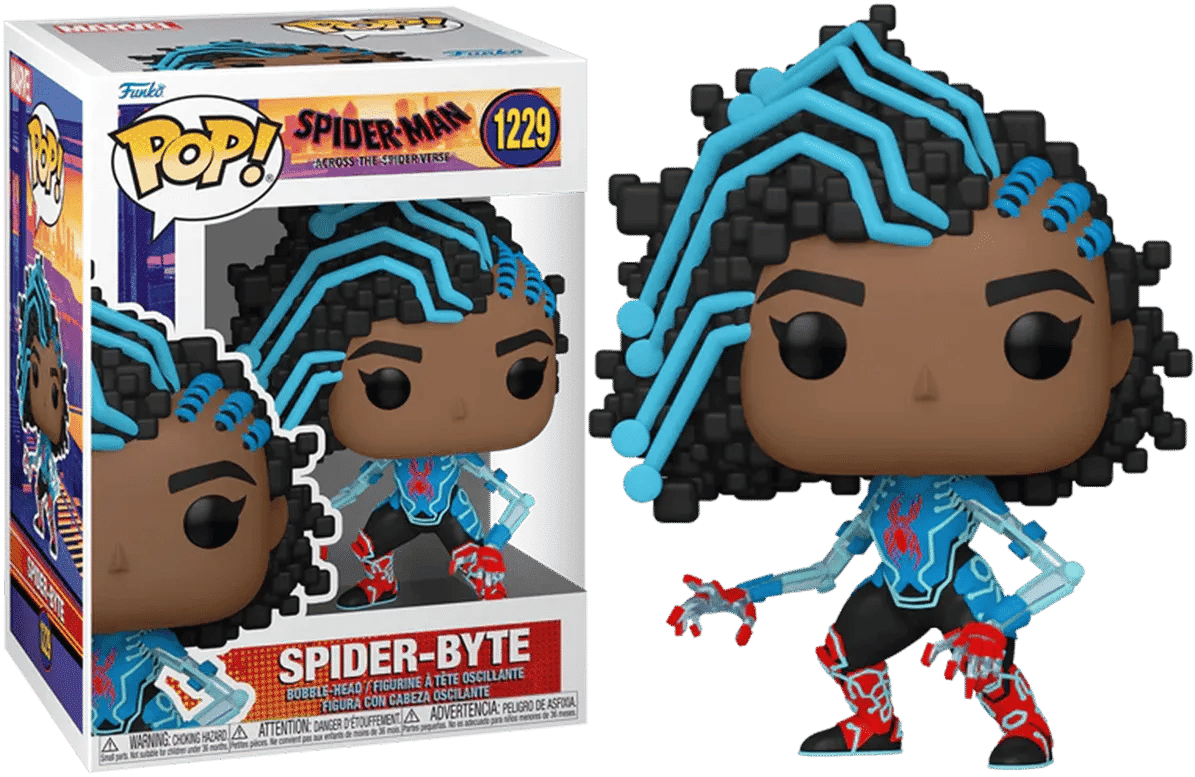 Funko Spider - Man: Across the Spider - Verse - Spider - Btye Pop! Vinyl