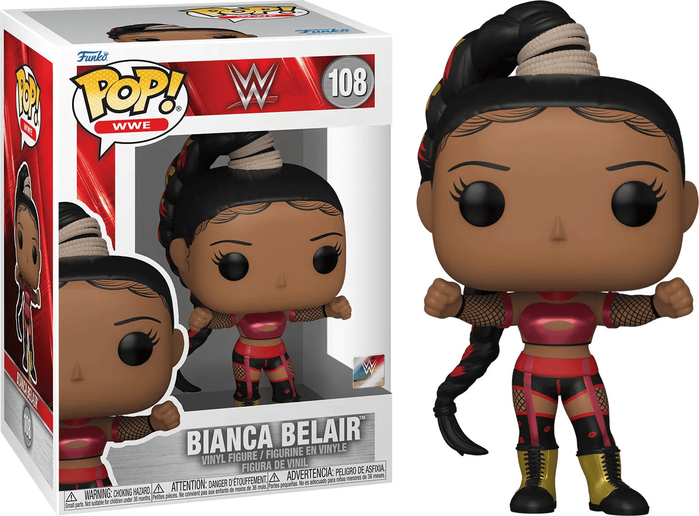 Funko WWE - Bianca Belair Wrestlemania 38 Pop! Vinyl