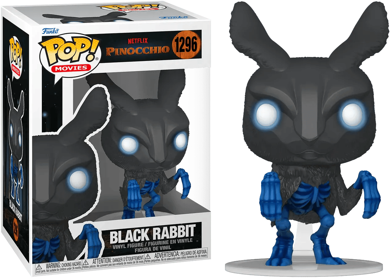 Funko Guillermo del Toro's Pinocchio (2022) - Black Rabbit Pop! Vinyl