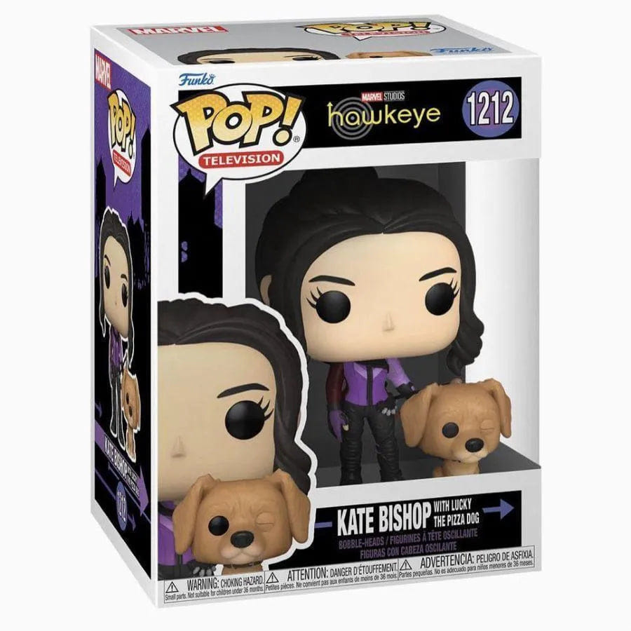 Funko Hawkeye (TV) - Kate Bishop & Lucky the Pizza Dog Pop! Vinyl
