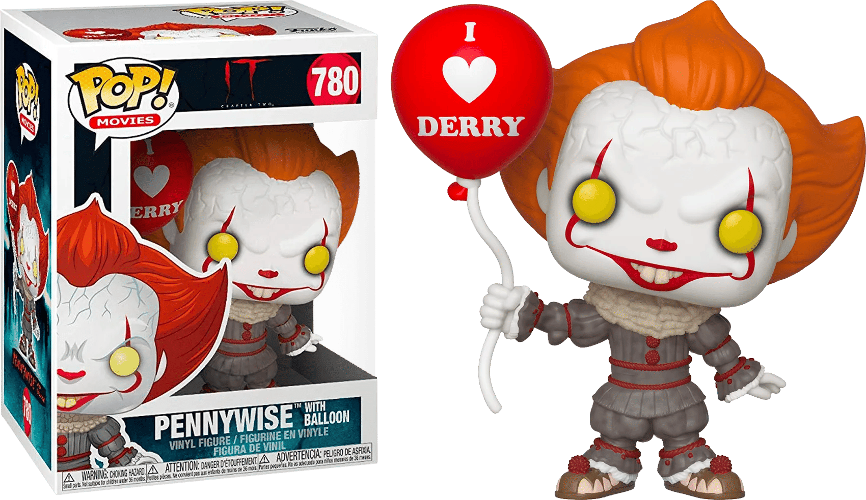 Funko It: Chapter 2 - Pennywise with Balloon Pop! Vinyl