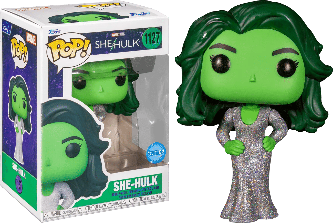 Funko She - Hulk (TV) - She - Hulk (Gala Look) Glitter Pop! Vinyl