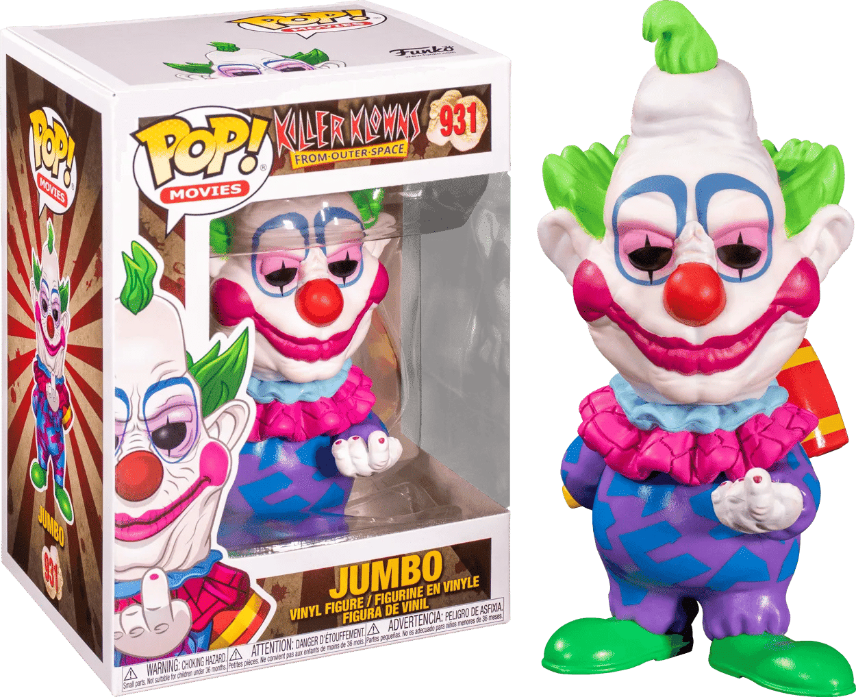 Funko Killer Klowns from Outer Space - Jumbo Pop! Vinyl