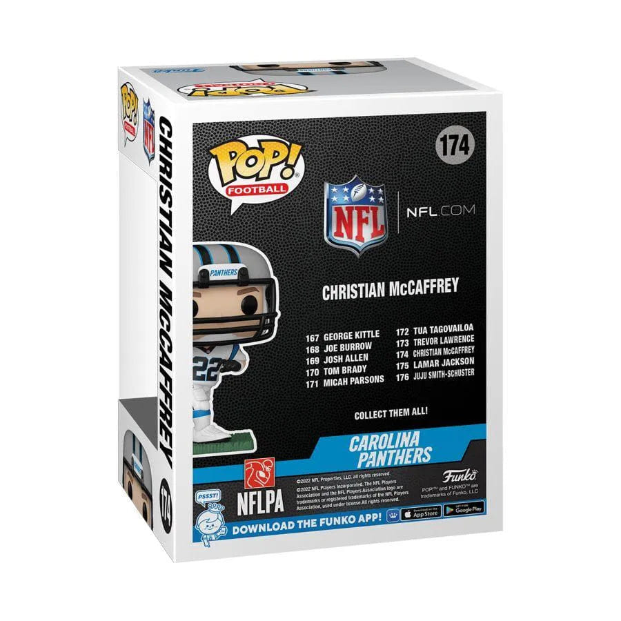 Funko NFL: Panthers - C. McCaffrey (Away) Pop! Vinyl