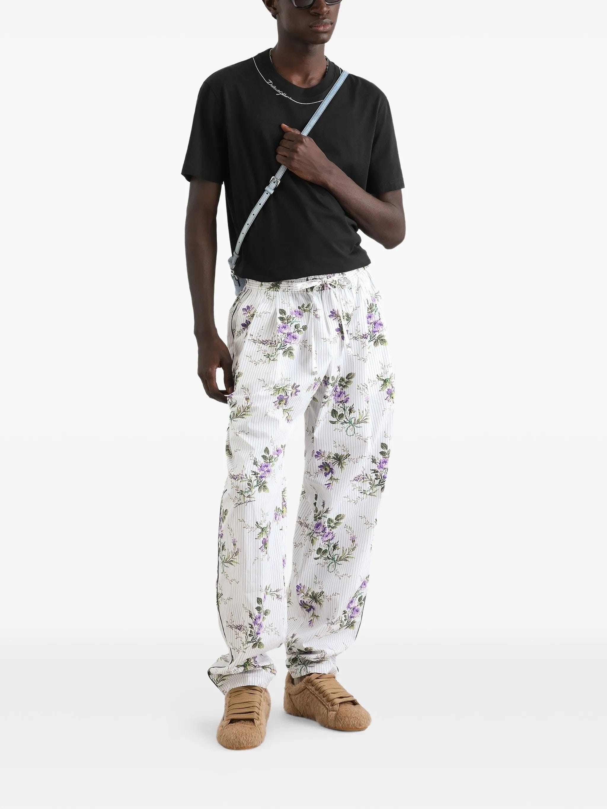 Dolce & Gabbana cotton t - shirt with embroidery