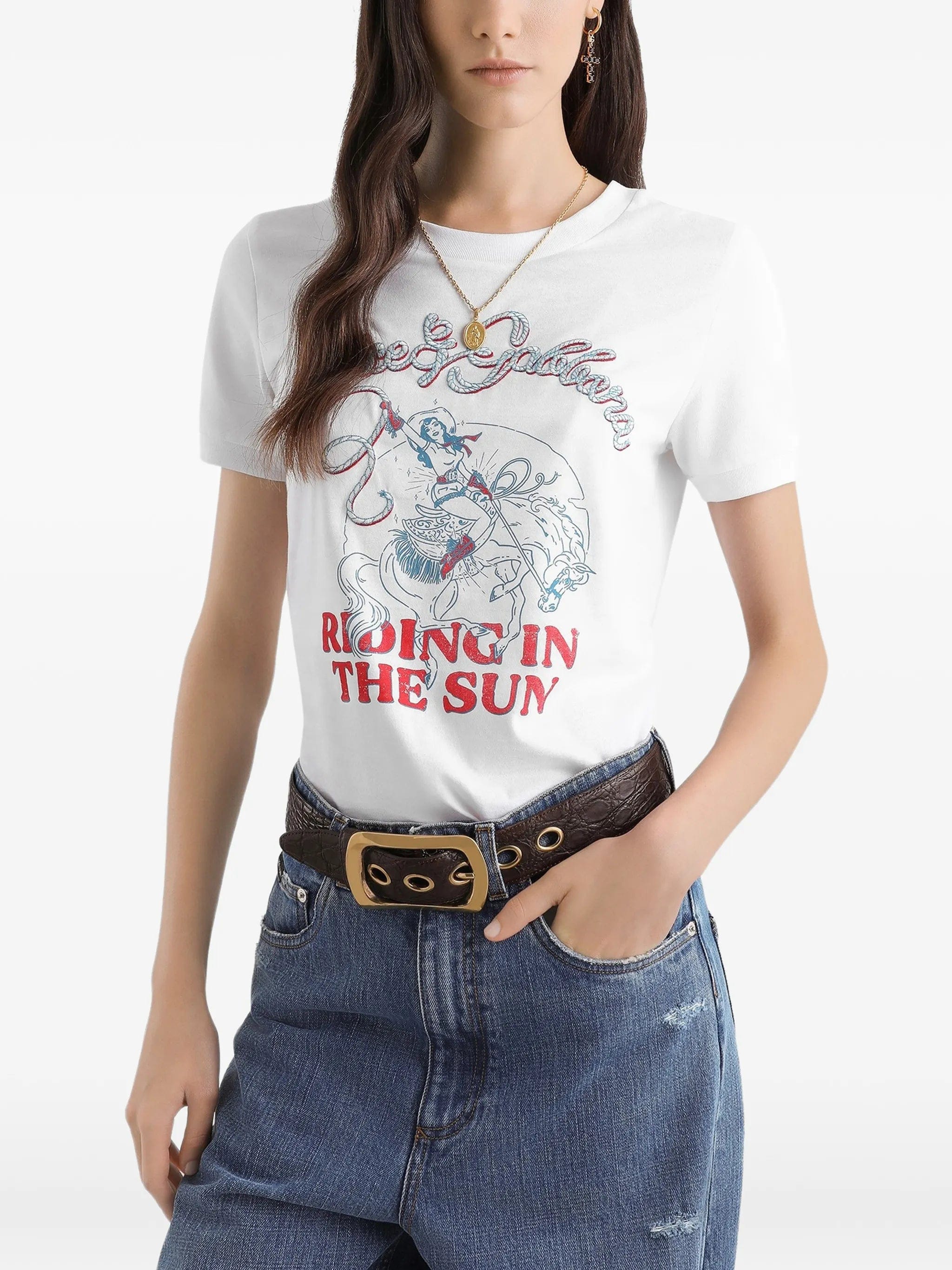 Dolce & Gabbana print - detail T - shirt