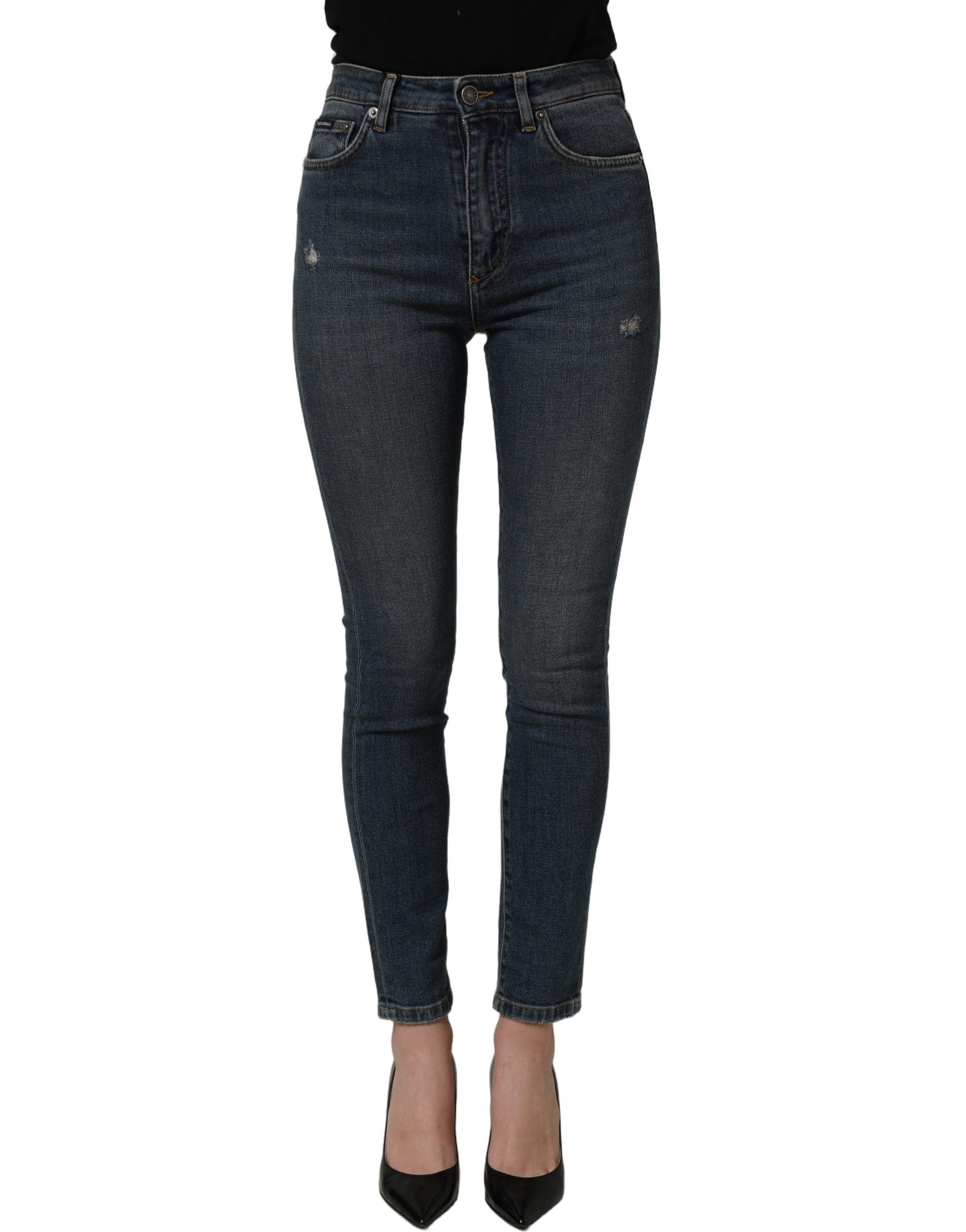 Dolce & Gabbana Cotton Stretch Skinny Trouser Women's Jeans