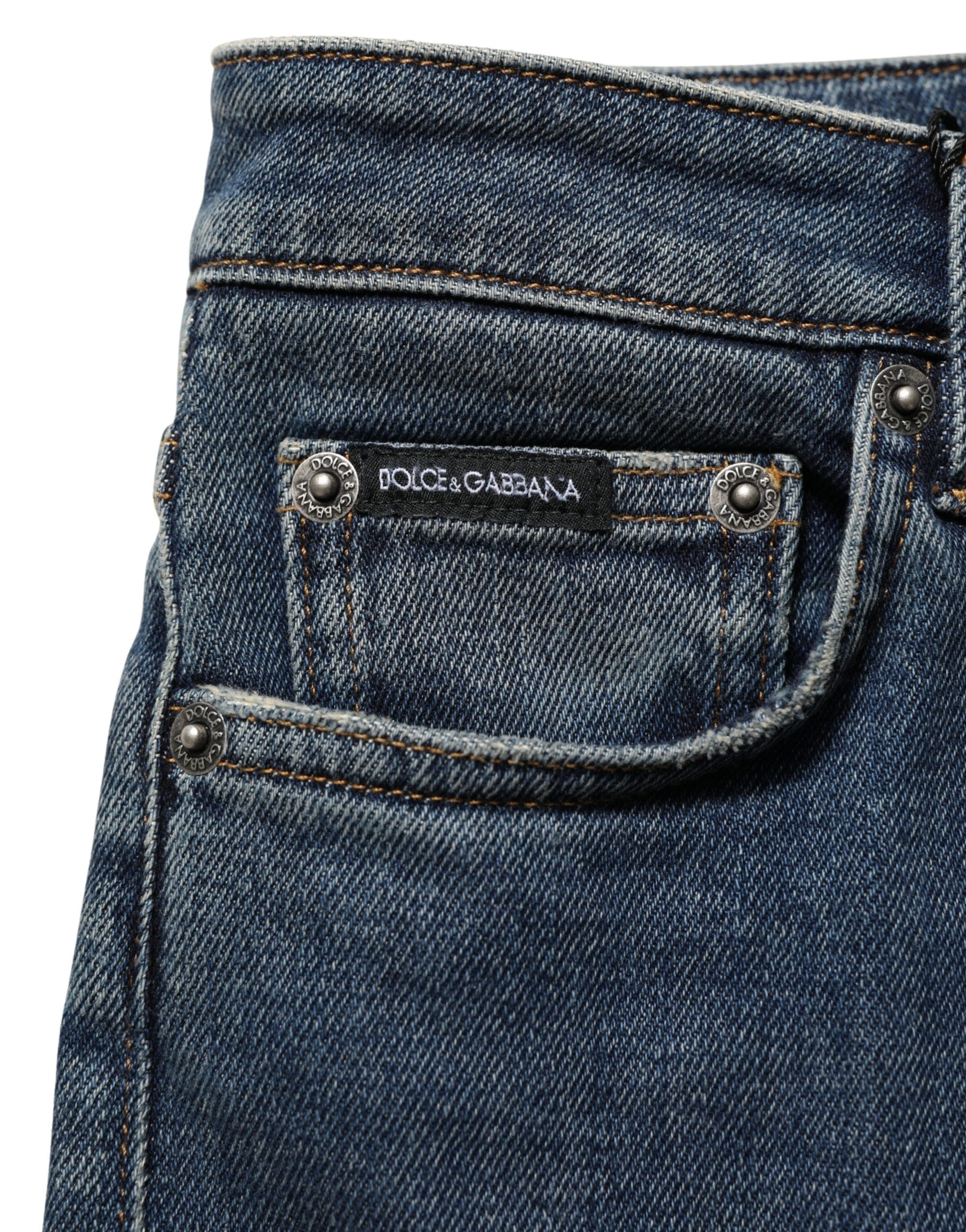Dolce & Gabbana Cotton Stretch Skinny Trouser Women's Jeans