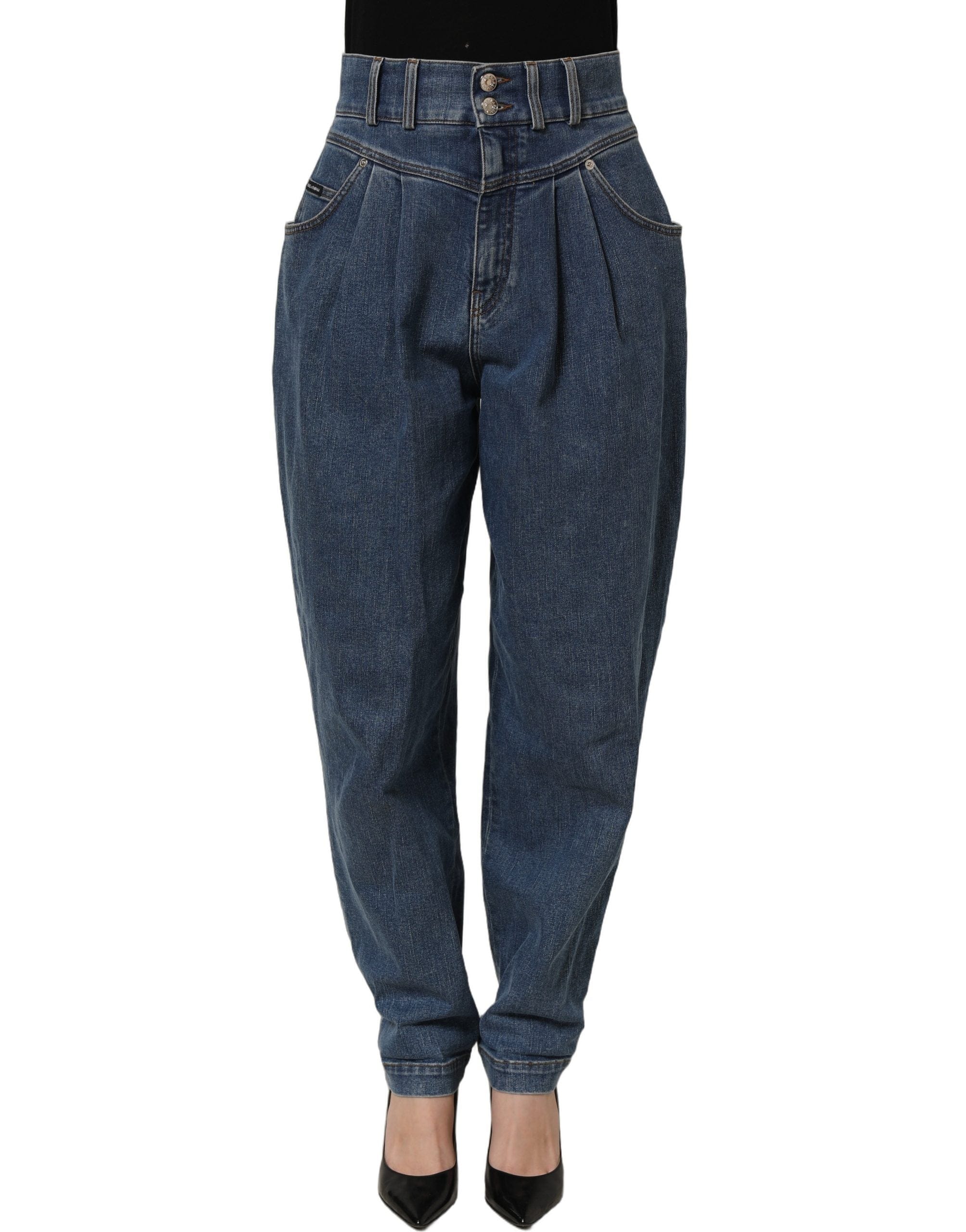 Dolce & Gabbana Cotton Stretch Tape Women's Jeans