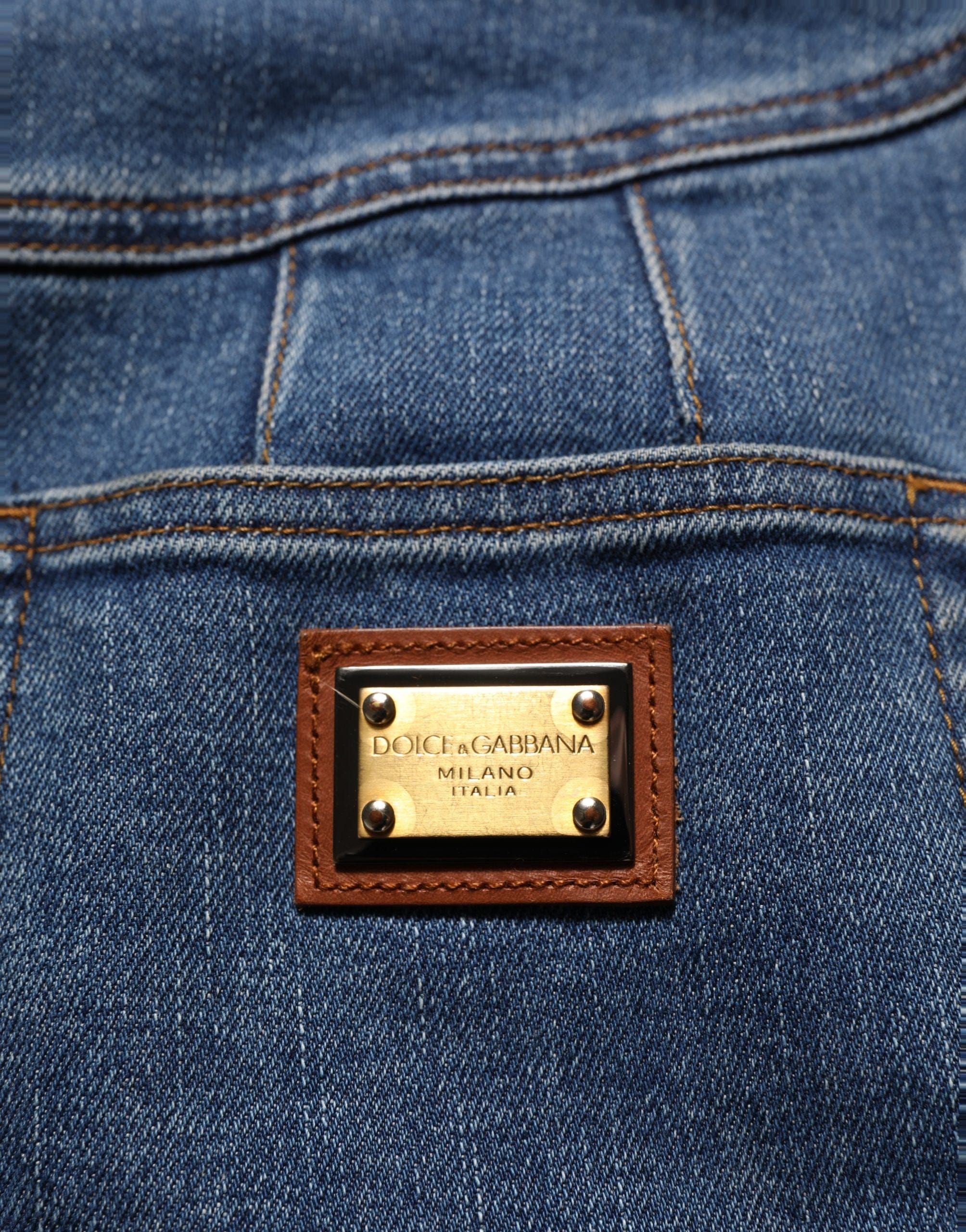 Dolce & Gabbana Cotton Stretch Tape Women's Jeans
