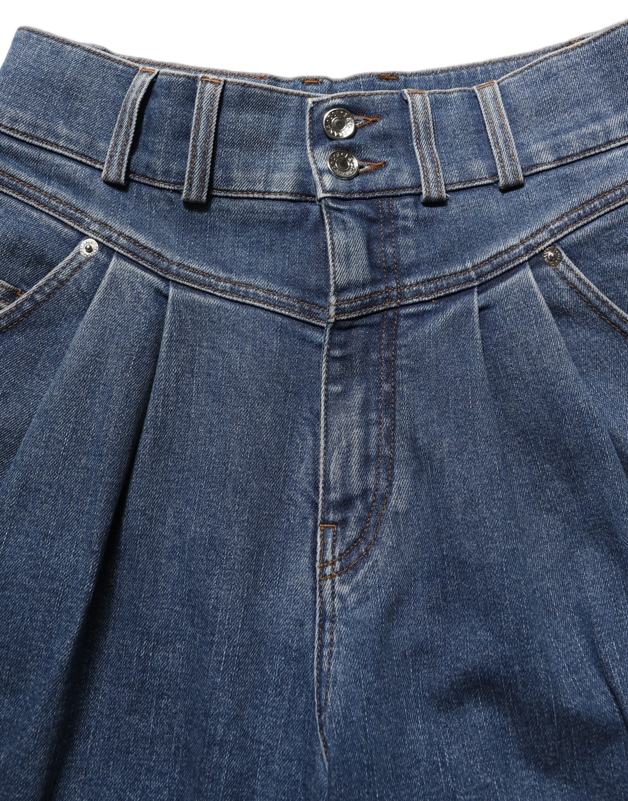 Dolce & Gabbana Cotton Stretch Tape Women's Jeans