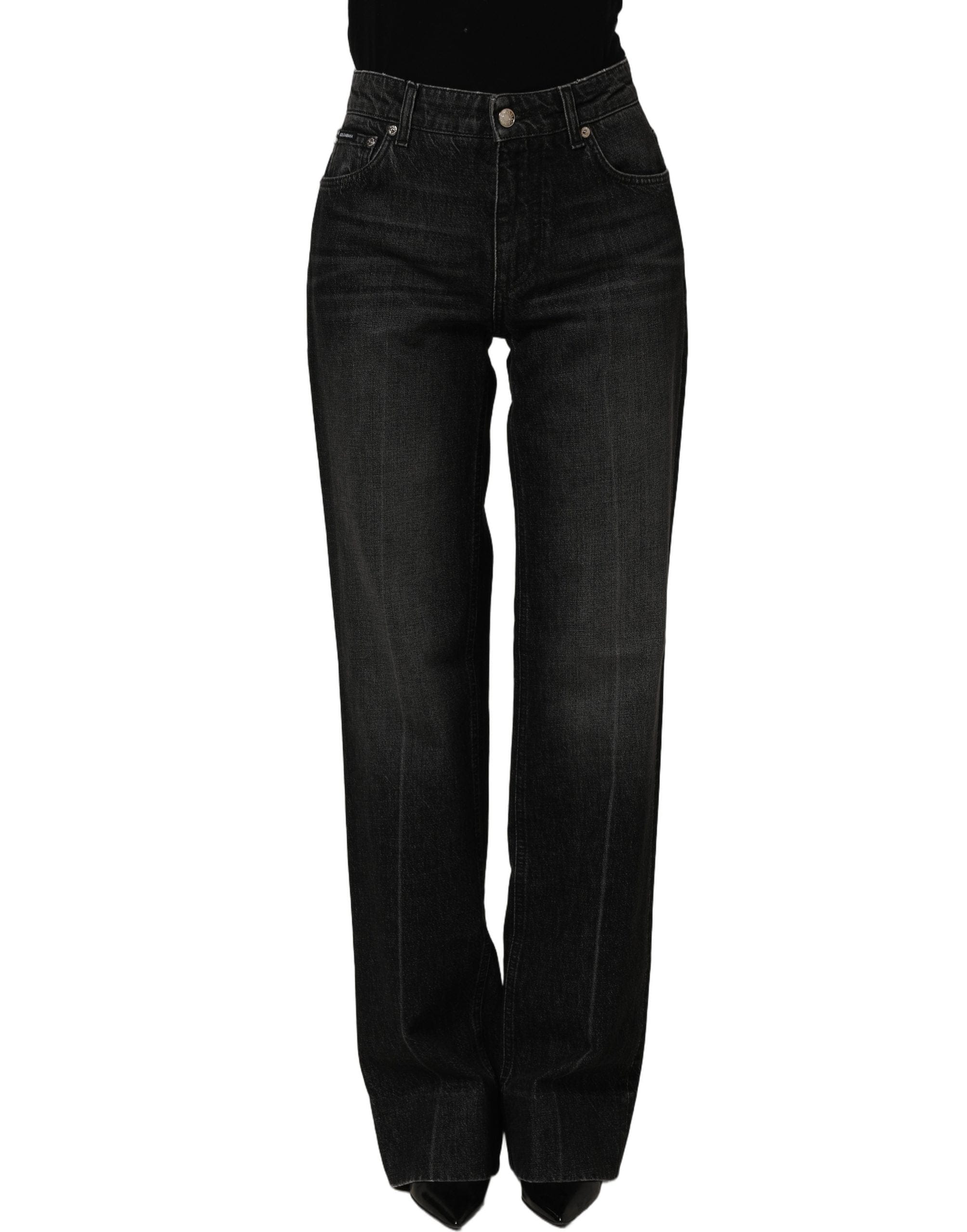 Dolce & Gabbana Cotton Stretch Straight blue Women's Jeans